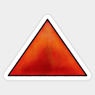 Alchemical Fire Element Sign - Simple Sticker